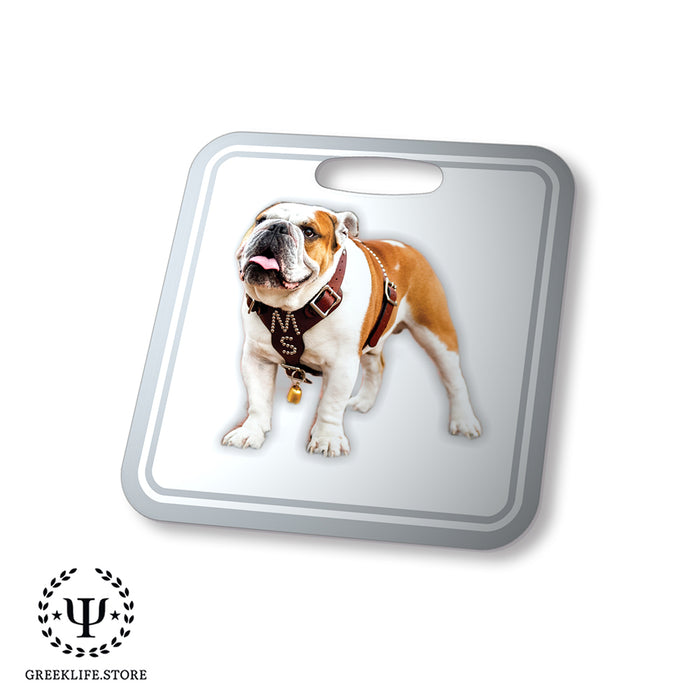 Mississippi State University Luggage Bag Tag (square)