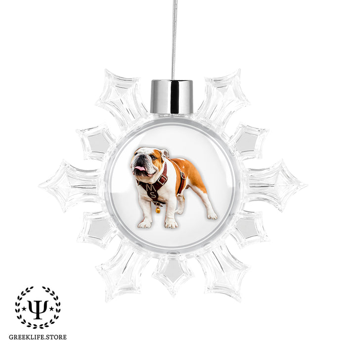 Mississippi State University Christmas Ornament - Snowflake