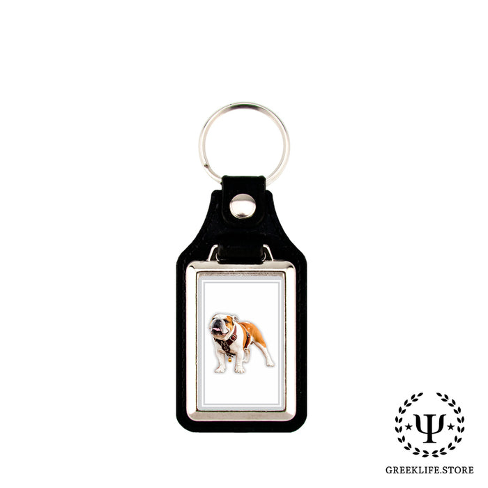 Mississippi State University Keychain Rectangular