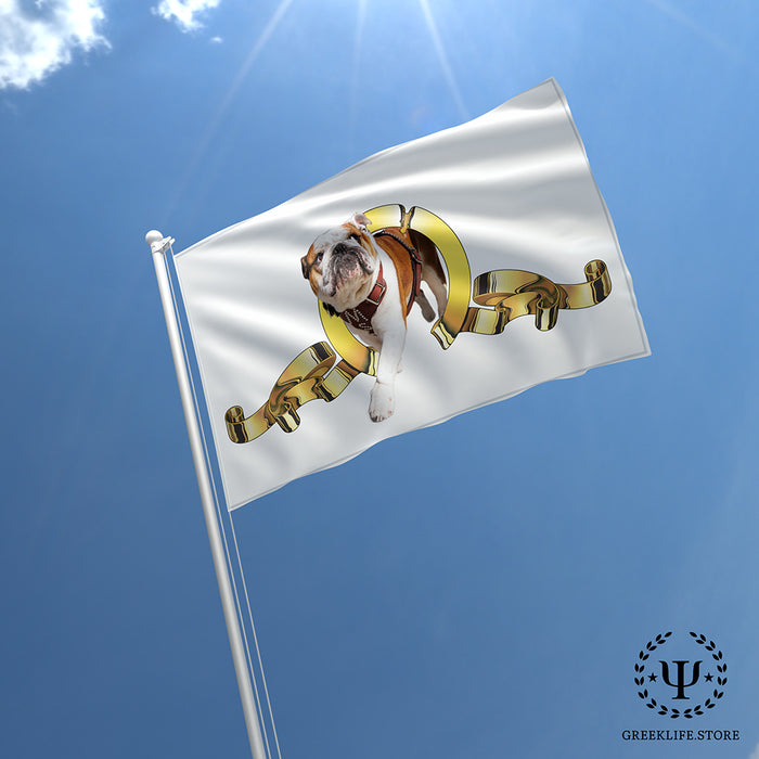 Live Mascot - Dak - Bully XXII - Bulldog - Mississippi State University Flags and Banners