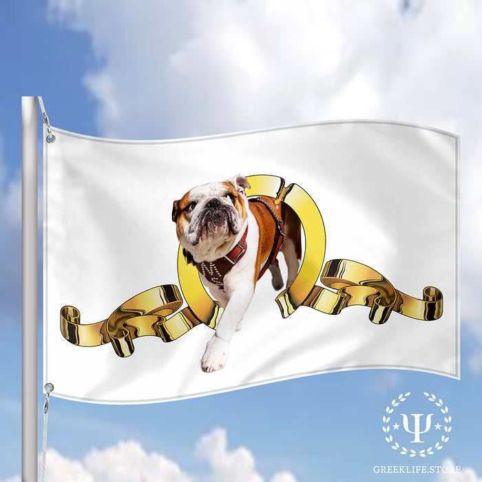 Live Mascot - Dak - Bully XXII - Bulldog - Mississippi State University Flags and Banners