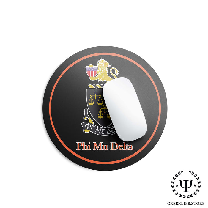 Phi Mu Delta Mouse Pad Round