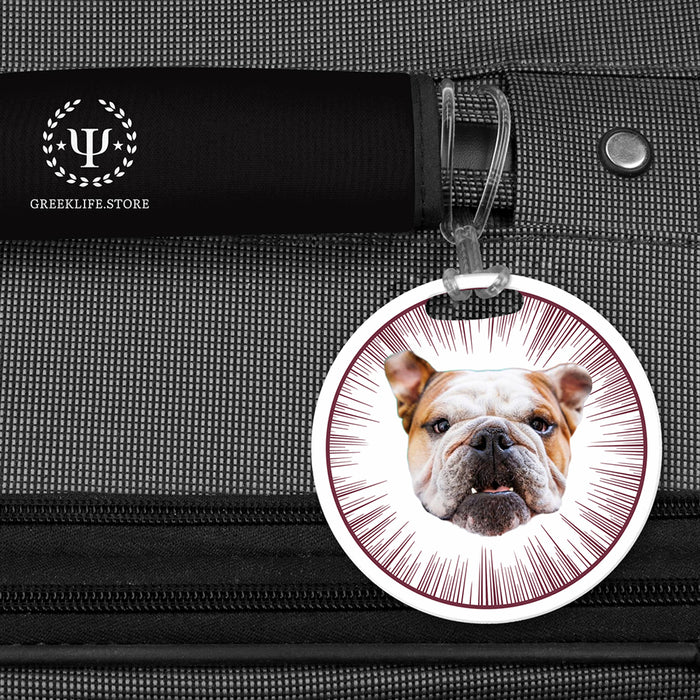 Mississippi State University Luggage Bag Tag (round)