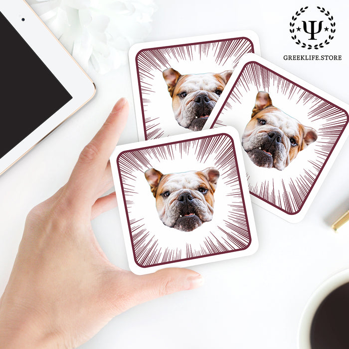 Mississippi State University Beverage Coasters Square (Set of 4)