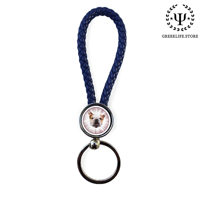 Mississippi State University Keychain Round