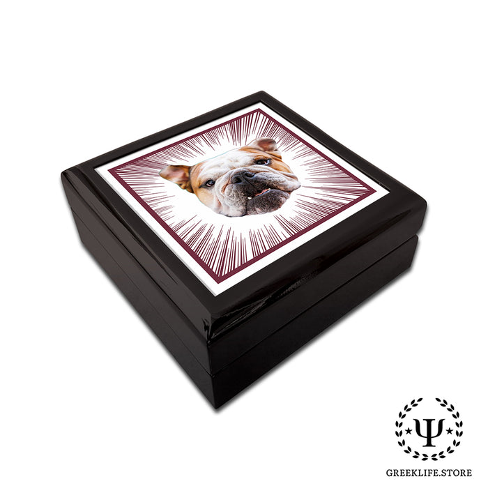 Mississippi State University Keepsake Box Wooden