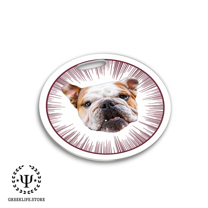 Mississippi State University Luggage Bag Tag (round)