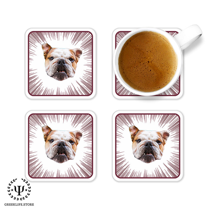 Mississippi State University Beverage Coasters Square (Set of 4)