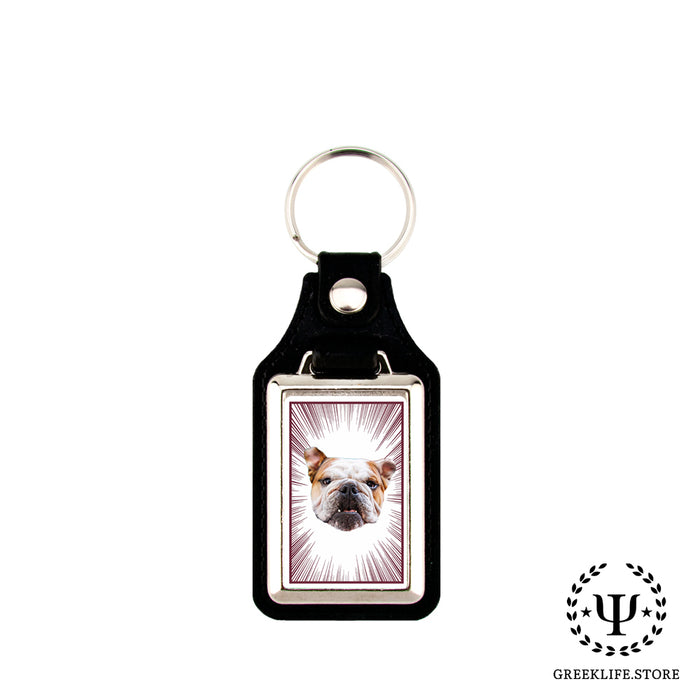 Mississippi State University Keychain Rectangular