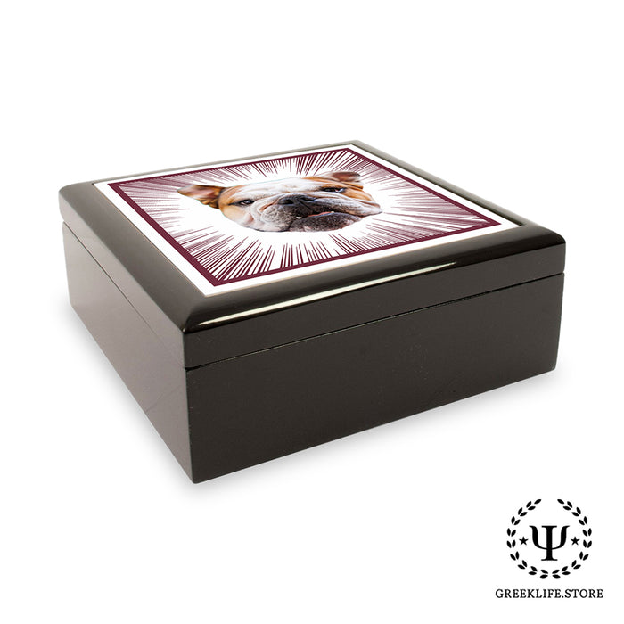 Mississippi State University Keepsake Box Wooden