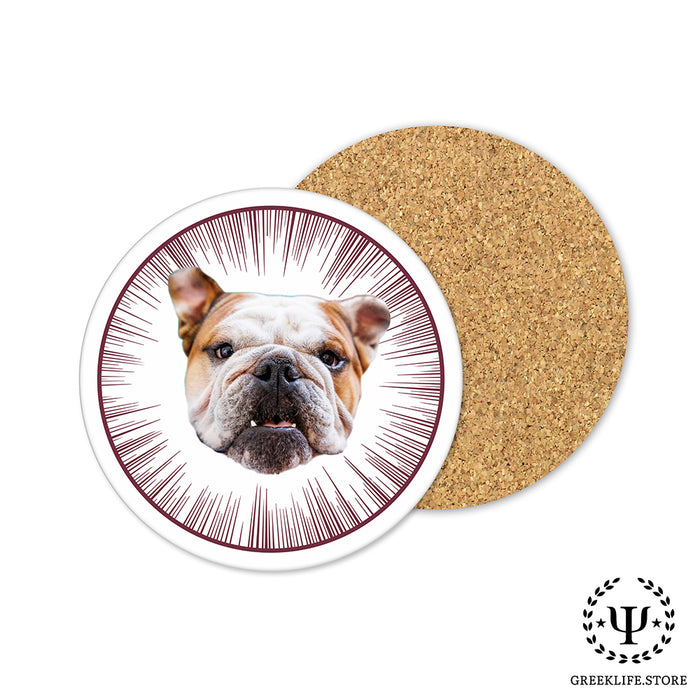 Mississippi State University Beverage Coasters Round (Set of 4)