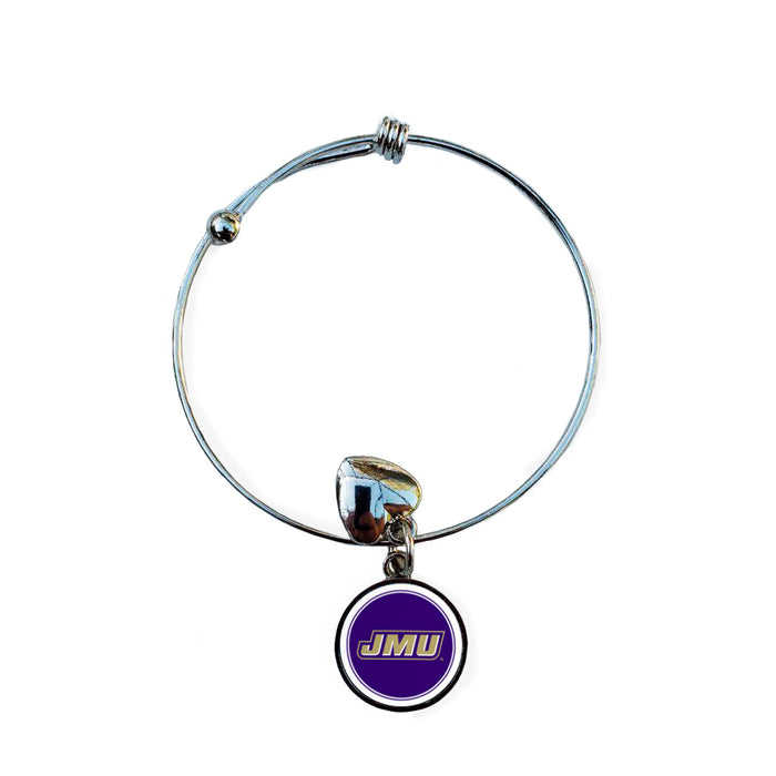 James Madison University Round Adjustable Bracelet