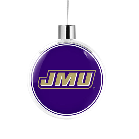 James Madison University Christmas Ornament Flat Round