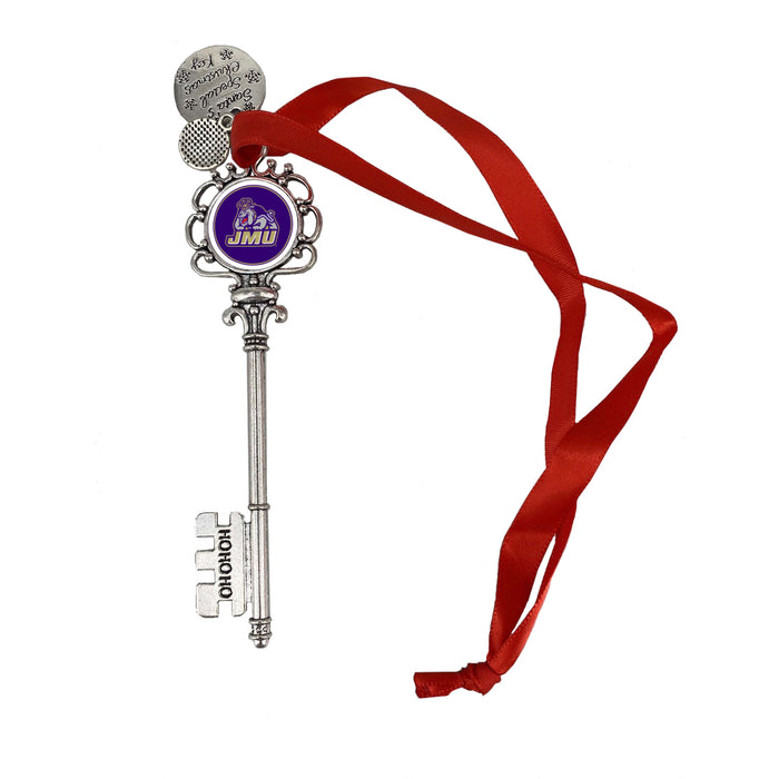 James Madison University Christmas Ornament Santa Magic Key