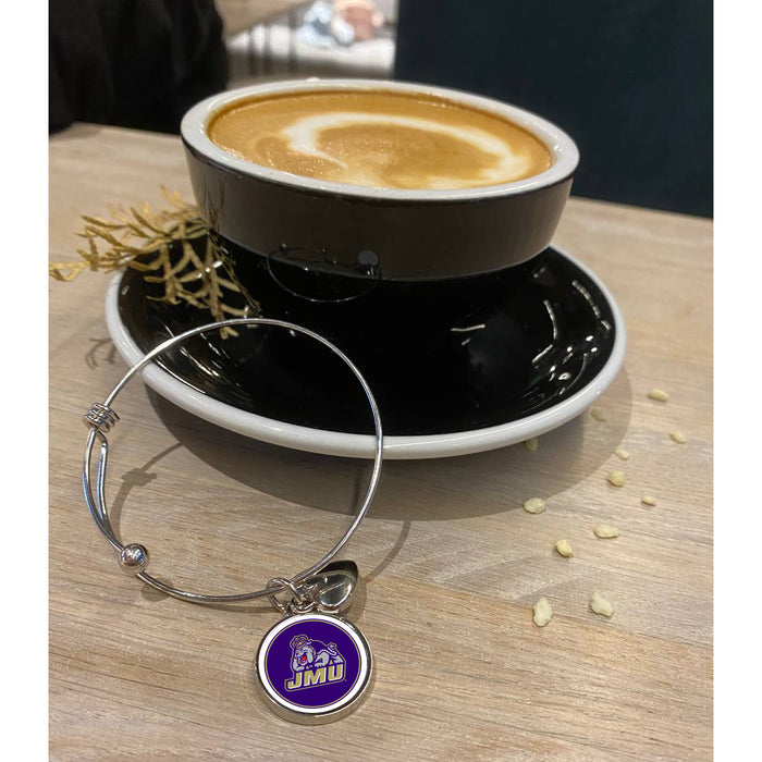 James Madison University Round Adjustable Bracelet
