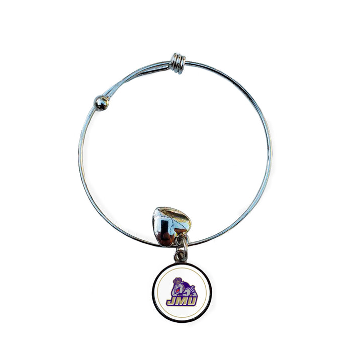 James Madison University Round Adjustable Bracelet