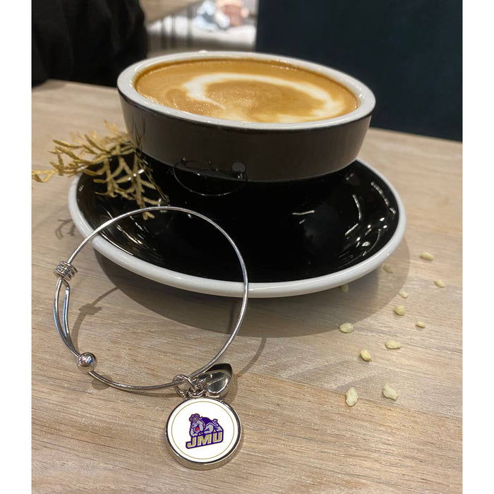 James Madison University Round Adjustable Bracelet