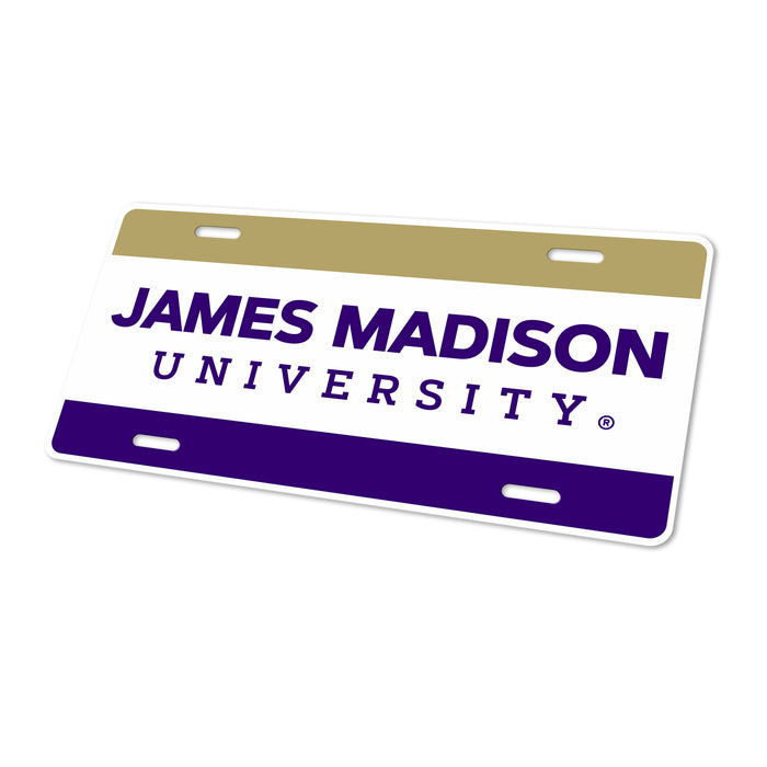 James Madison University Decorative License Plate