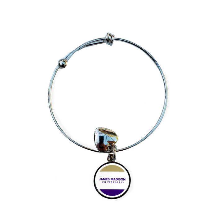 James Madison University Round Adjustable Bracelet