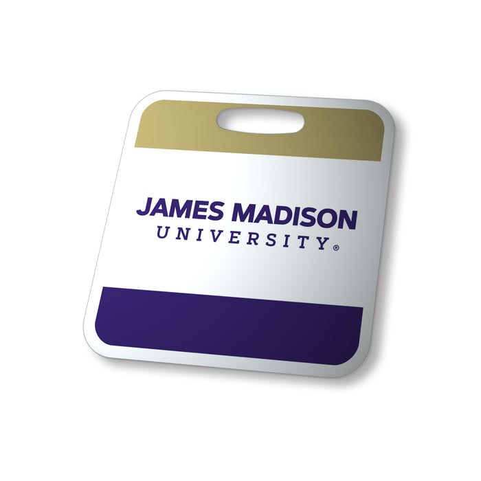 James Madison University Luggage Bag Tag (square)