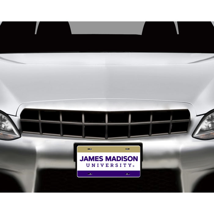 James Madison University Decorative License Plate