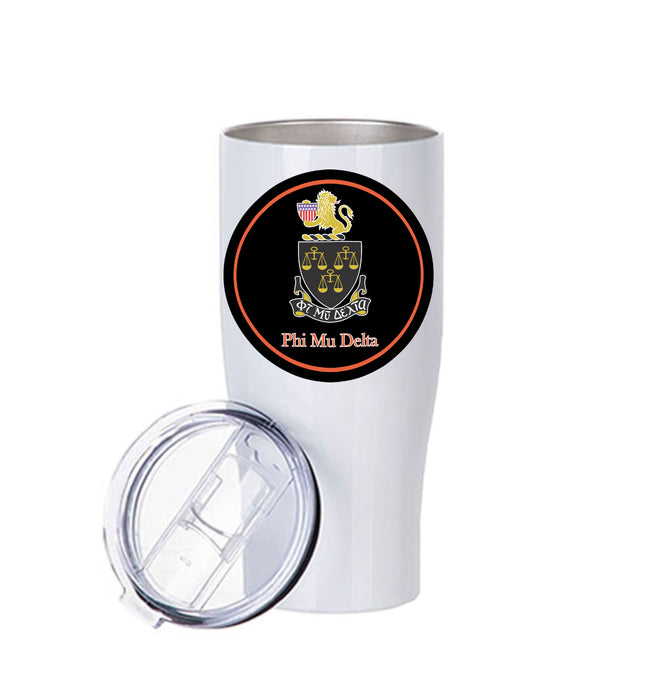 Phi Mu Delta Stainless Steel Tumbler - 20oz