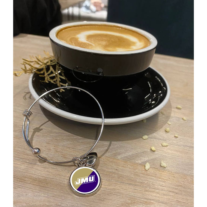 James Madison University Round Adjustable Bracelet