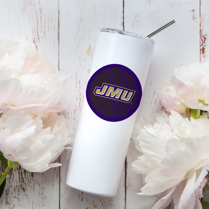 James Madison University Stainless Steel Skinny Tumbler 20 OZ