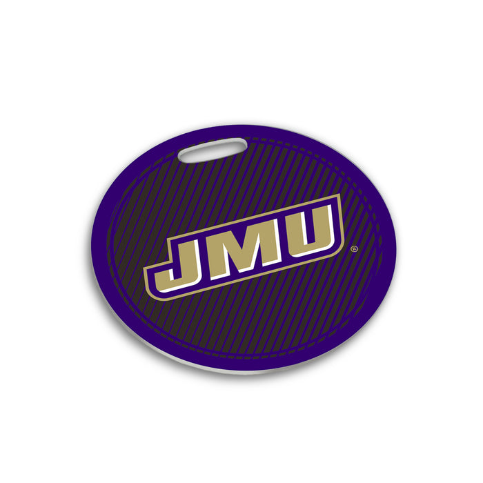 James Madison University Luggage Bag Tag (round)