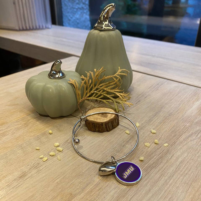 James Madison University Round Adjustable Bracelet