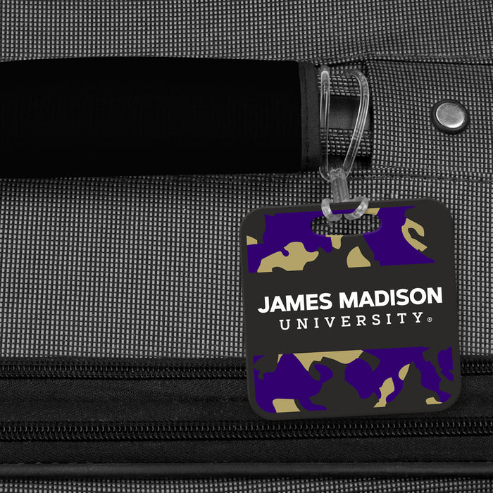 James Madison University Luggage Bag Tag (square)