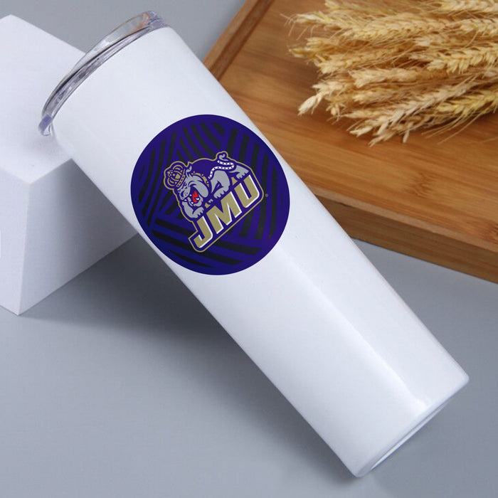 James Madison University Stainless Steel Skinny Tumbler 20 OZ