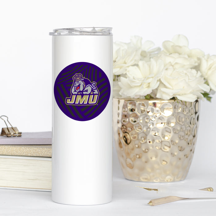 James Madison University Stainless Steel Skinny Tumbler 20 OZ