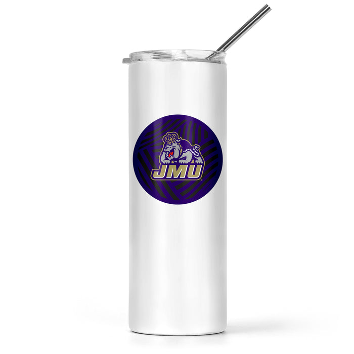 James Madison University Stainless Steel Skinny Tumbler 20 OZ