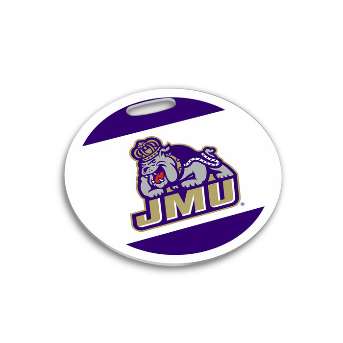 James Madison University Luggage Bag Tag (round)