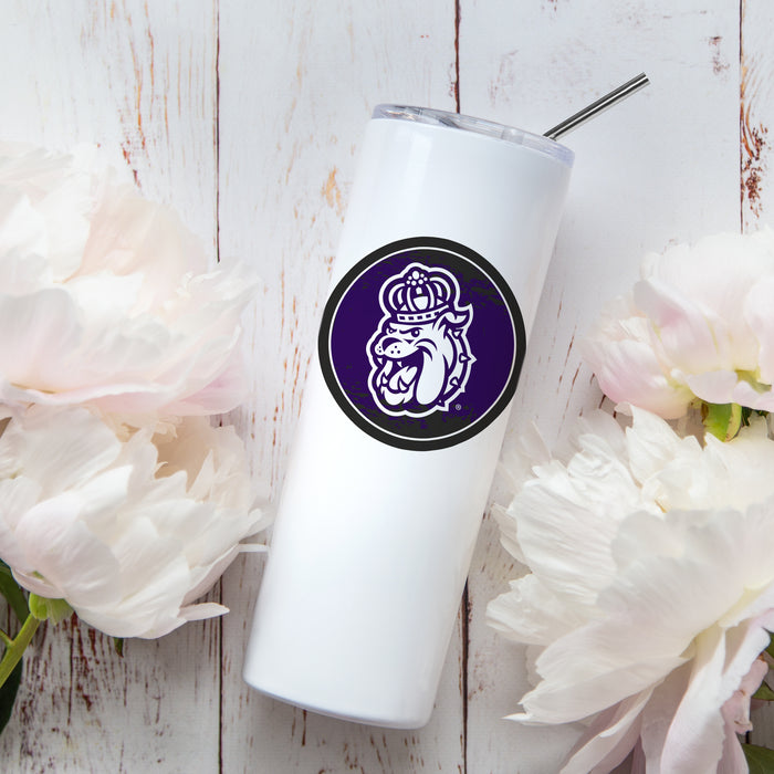James Madison University Stainless Steel Skinny Tumbler 20 OZ