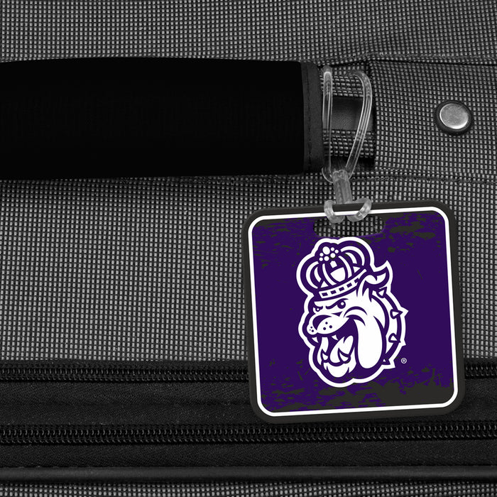 James Madison University Luggage Bag Tag (square)