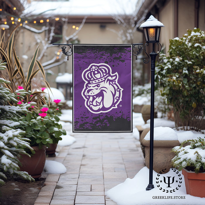 James Madison University Garden Flags