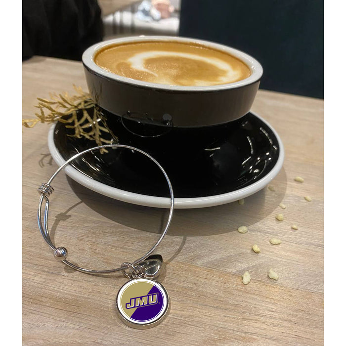 James Madison University Round Adjustable Bracelet