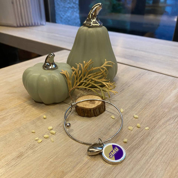 James Madison University Round Adjustable Bracelet