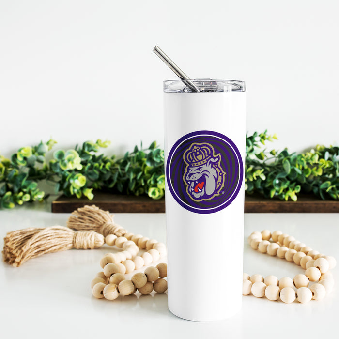 James Madison University Stainless Steel Skinny Tumbler 20 OZ