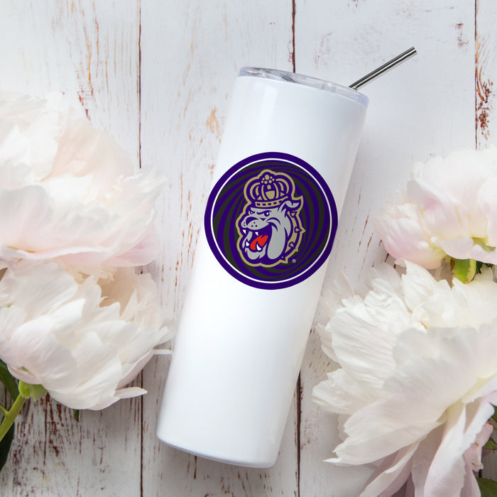James Madison University Stainless Steel Skinny Tumbler 20 OZ