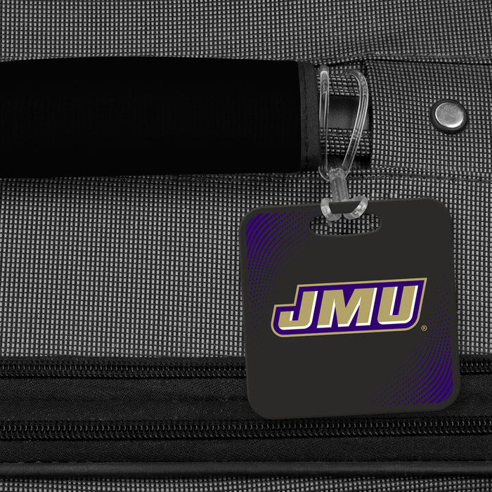 James Madison University Luggage Bag Tag (square)