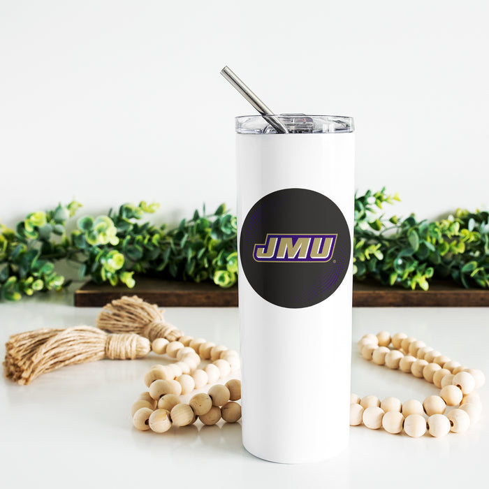 James Madison University Stainless Steel Skinny Tumbler 20 OZ
