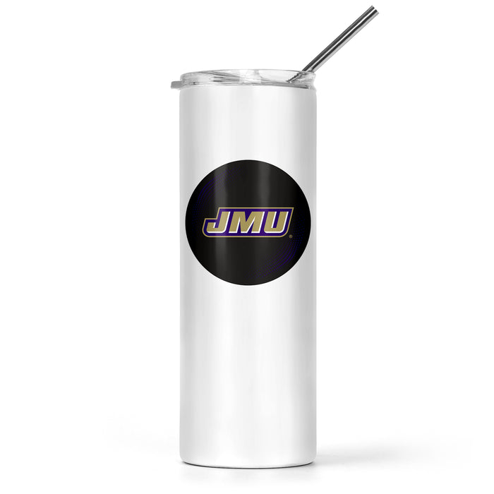 James Madison University Stainless Steel Skinny Tumbler 20 OZ