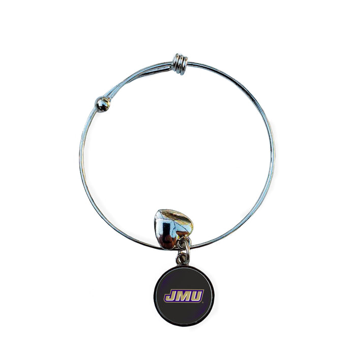 James Madison University Round Adjustable Bracelet