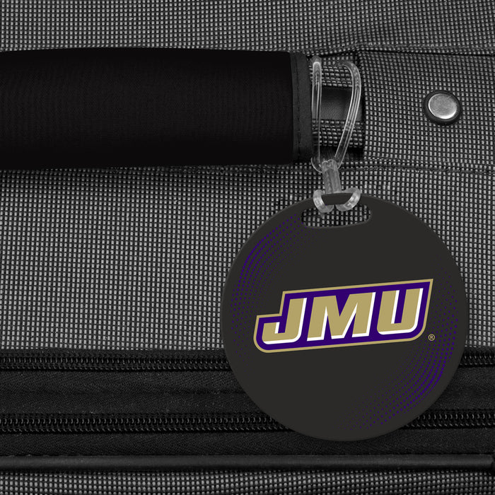 James Madison University Luggage Bag Tag (round)