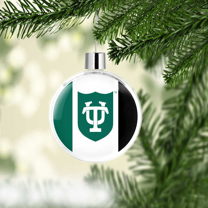 Tulane University Christmas Ornament Flat Round