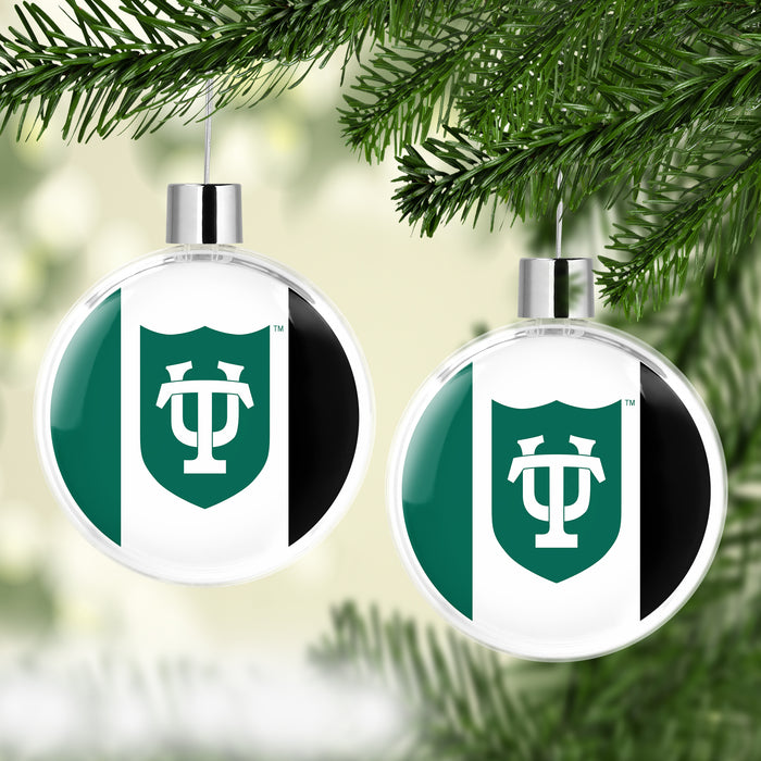 Tulane University Christmas Ornament Flat Round
