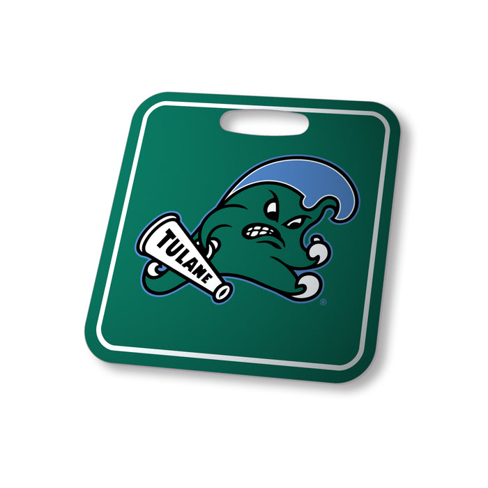 Tulane University Luggage Bag Tag (square)